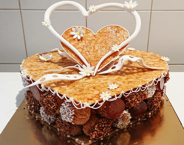 Croquembouche coeur